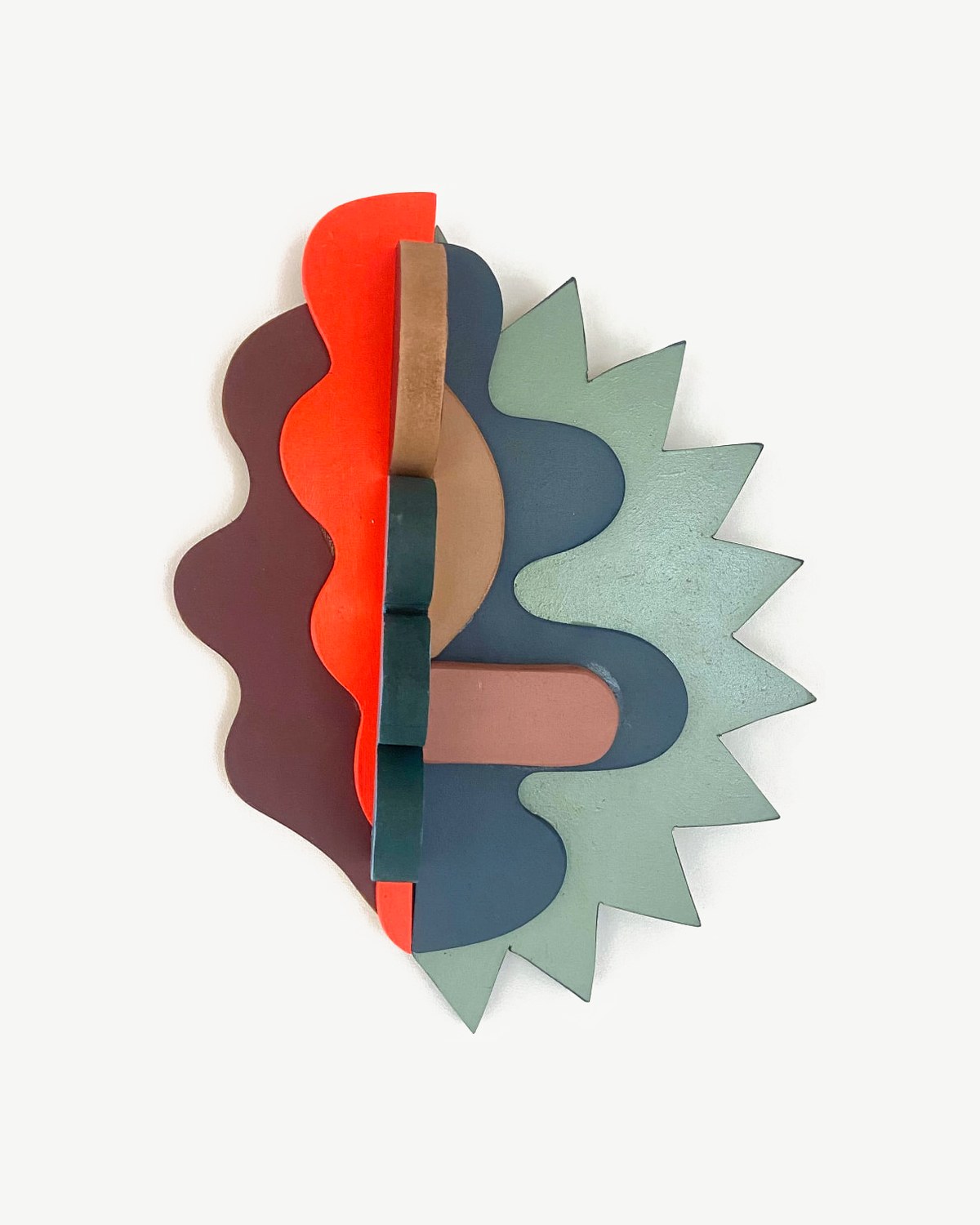 Composition No. 03 — Painted wood, by GdBO